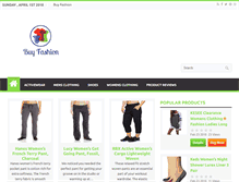 Tablet Screenshot of buy-fashion.com